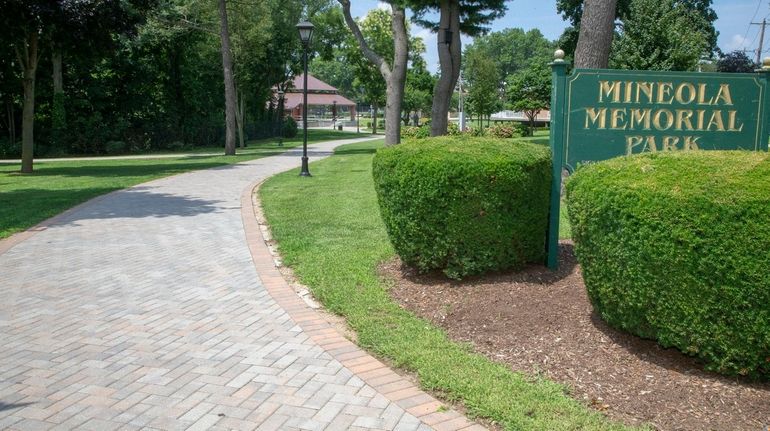 Memorial Park, features tennis courts, a playground and a recently...