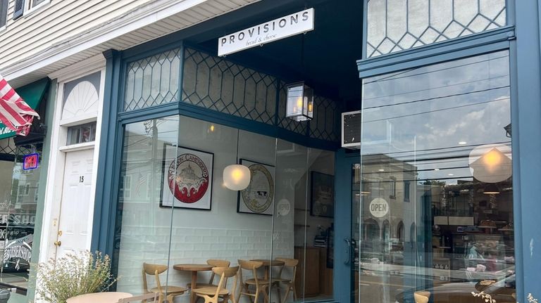 Provisions Bread and Cheese shop in Oyster Bay sells baked...