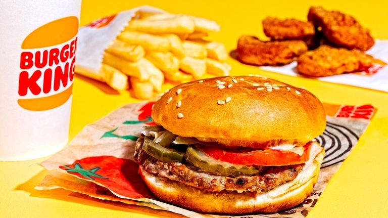 Burger King's Your Way Meal features a Whopper Jr., Chicken...