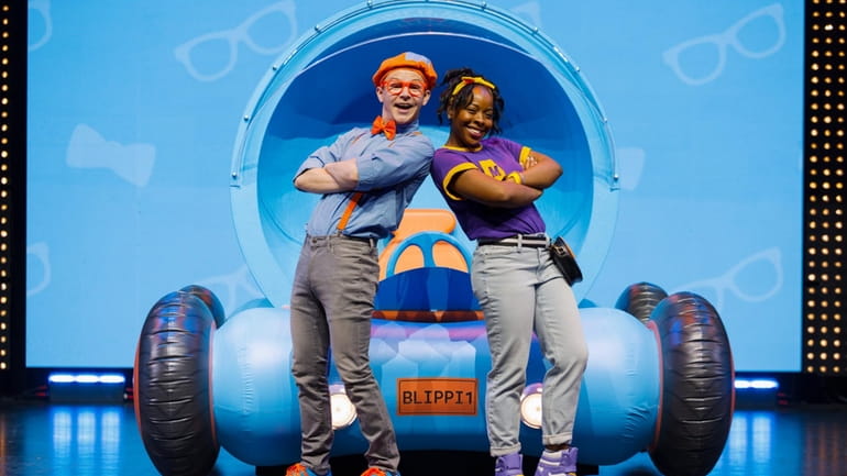 “Blippi: The Wonderful World Tour,” featuring a stage-show version of...
