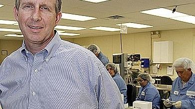 Lawrence Siebert, president Chembio Diagnostics of Medford.  (September 2009)