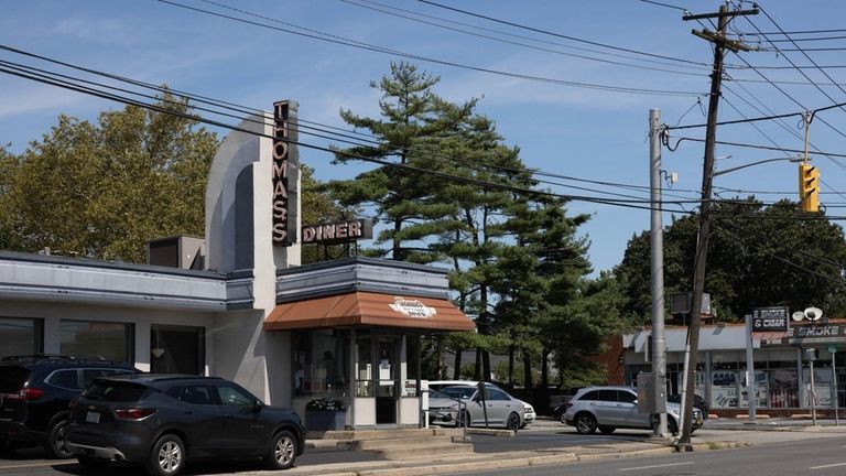 Thomas’s Ham 'n' Eggery sits on Old Country Road, which...