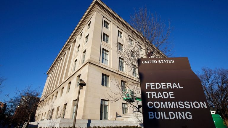 The Federal Trade Commission building in Washington is shown on...