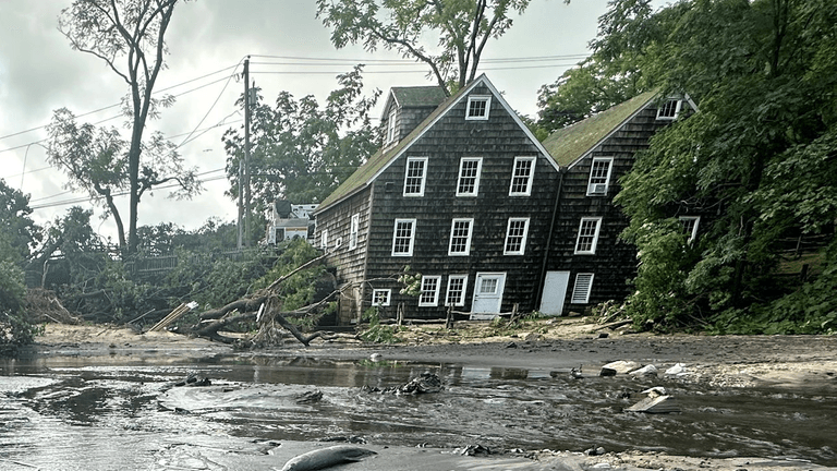 The Stony Brook Grist Mill, which is located on Harbor...