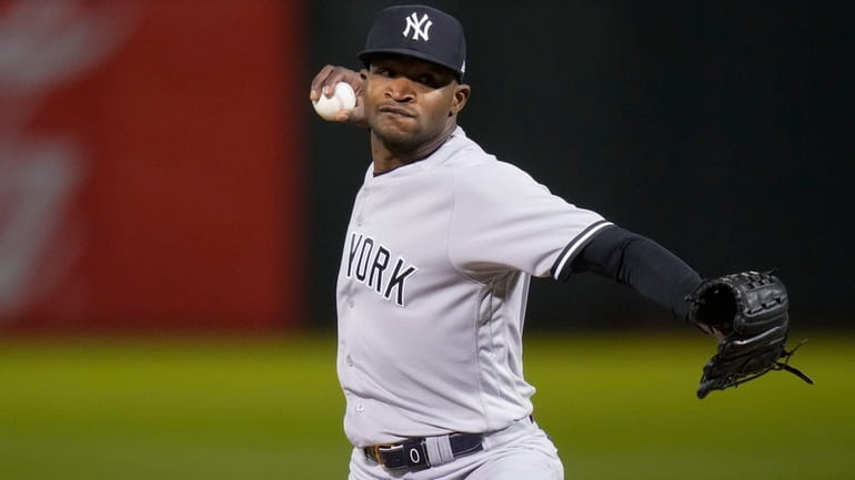 Yankees' Domingo German throws perfect game vs. A's - Newsday