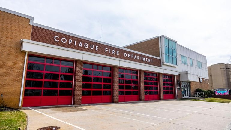 Copiague firehouse seen on March 25.