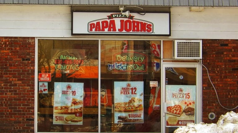 Papa John's Pizza in Huntington Station. (Dec. 23, 2012)