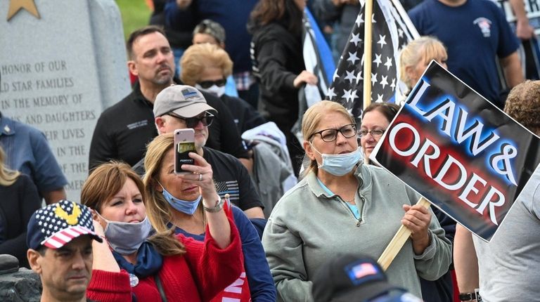 More than 1,000 gathered for the rally, where many speakers...