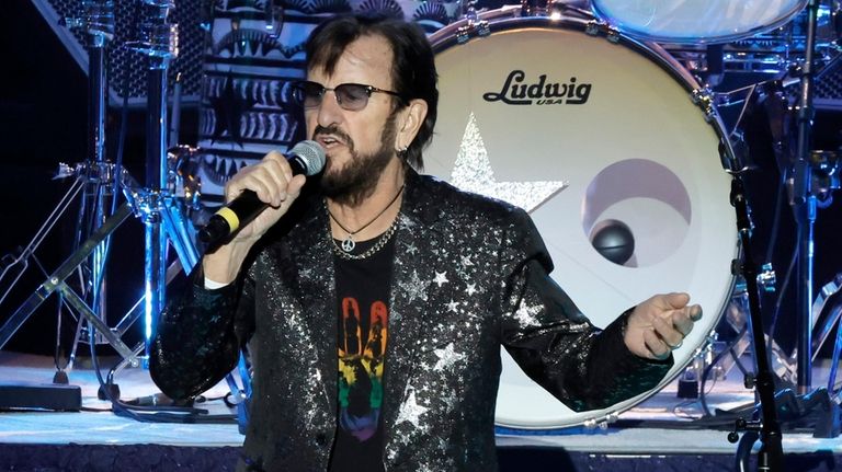 Ringo Starr performs with his All Star Band at The...