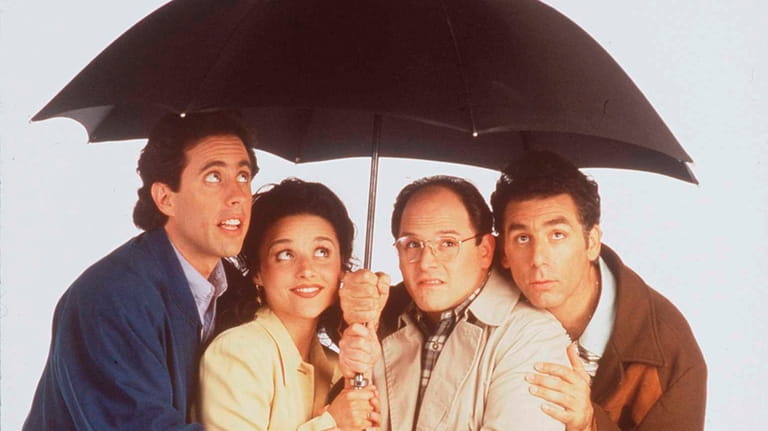  The cast from the show "Seinfeld" in 1997.