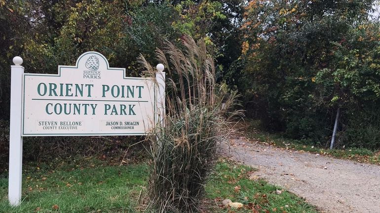 Orient Point County Park in October. Suffolk lawmakers approved a...