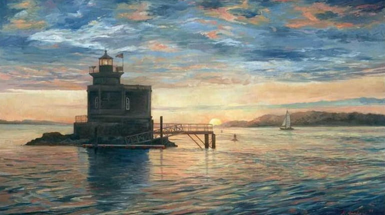 "Sunrise on Huntington Bay" by Robert Giordano is just one...