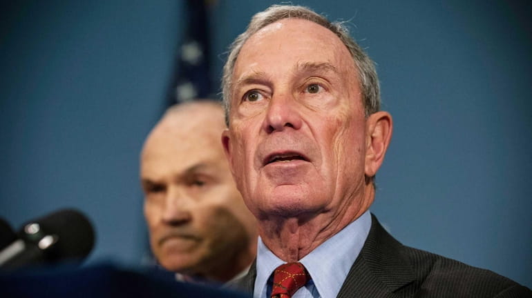 New York City Mayor Michael Bloomberg defends stop and frisk...