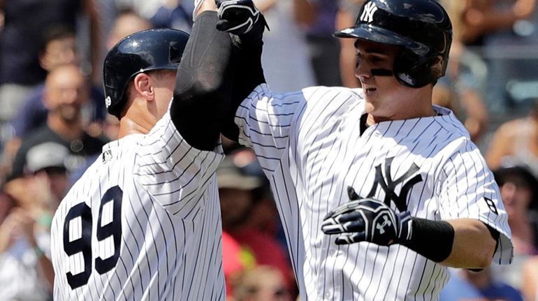 New York Yankees rookies Tyler Austin, Aaron Judge first pair to hit  consecutive homers in first career plate appearances - ESPN