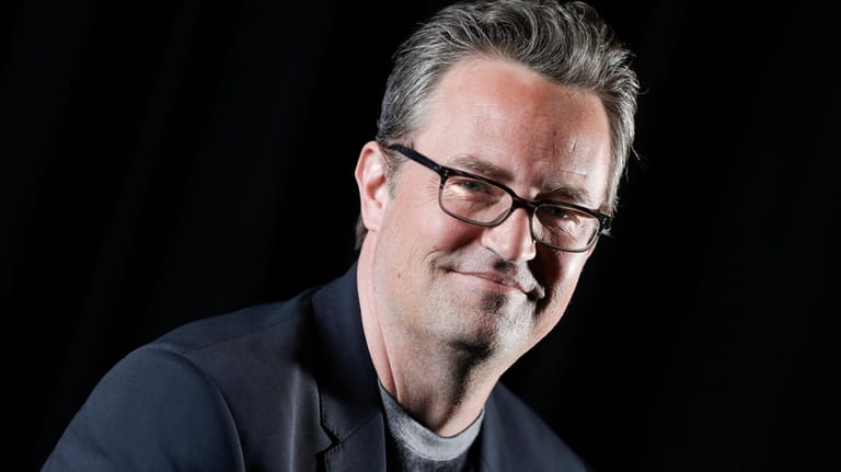 Matthew Perry, who starred Chandler Bing in the hit series...