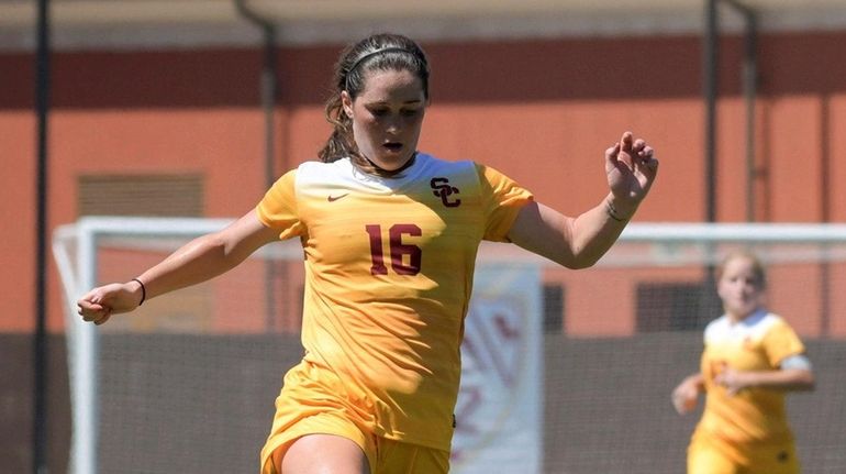 Hicksville's Amanda Rooney helped USC win a national title.