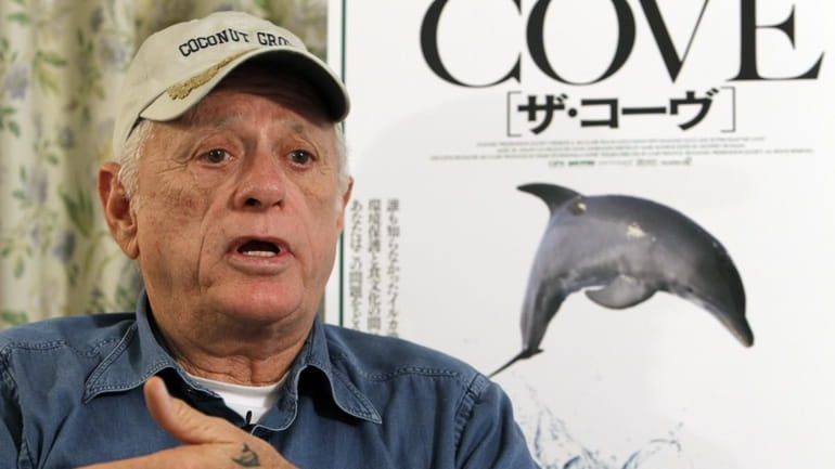 Ric O'Barry, 70, whose efforts to save dolphins is documented...