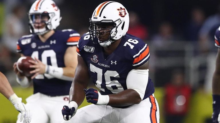 Prince Tega Wanogho of the Auburn Tigers during the Advocare...