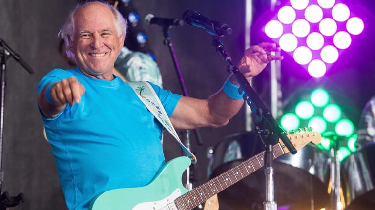 Jimmy Buffett performing on NBC's "Today" show in New York....