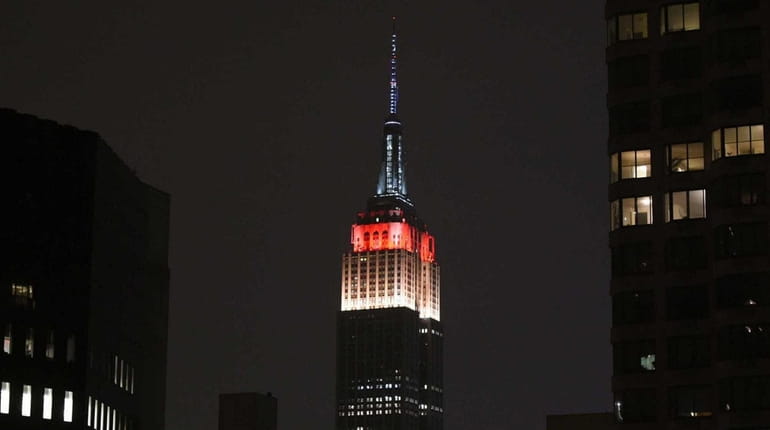 The Empire State Building in Manhattan, on July 13, 2014,...