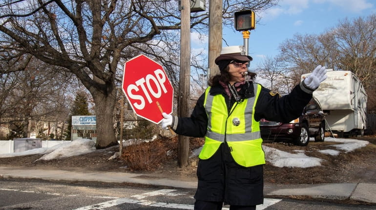 Donnalee Morris of Centereach has been a crossing guard for...
