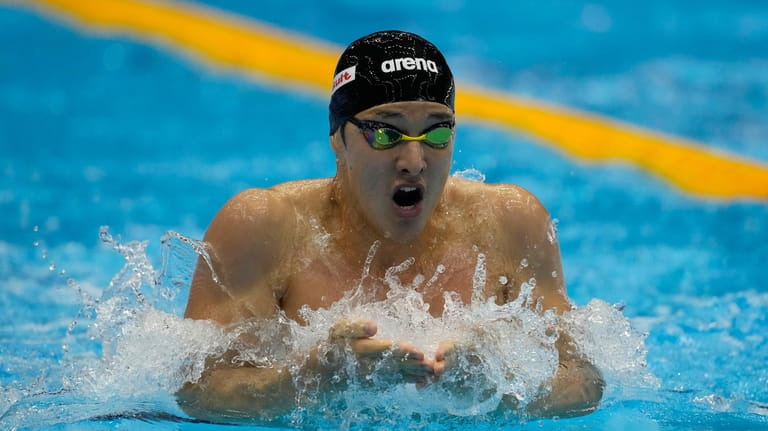 Japan's Daiya Seto competes during the men's 200m individual medley...