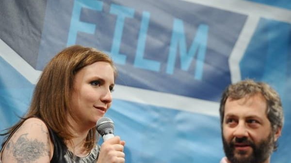 Lena Dunham and Judd Apatow answered questions in a Twitter...