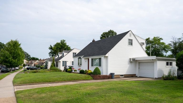 Homes along Robin Road in Franklin Square, which locals say...