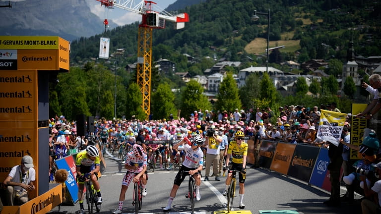 Vingegaard takes huge lead at Tour de France after dropping Pogacar in  final big test in the Alps