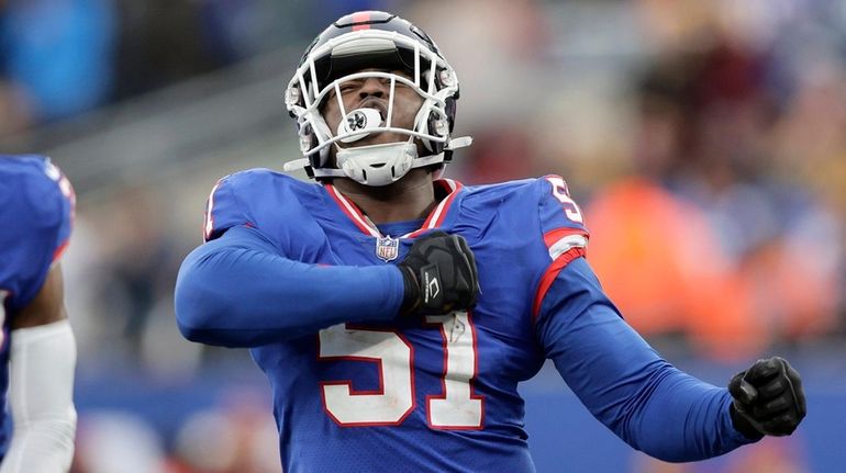 New York Giants vs. Eagles Player of the Game: Azeez Ojulari