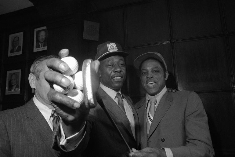 Hank Aaron's career in photos - Newsday