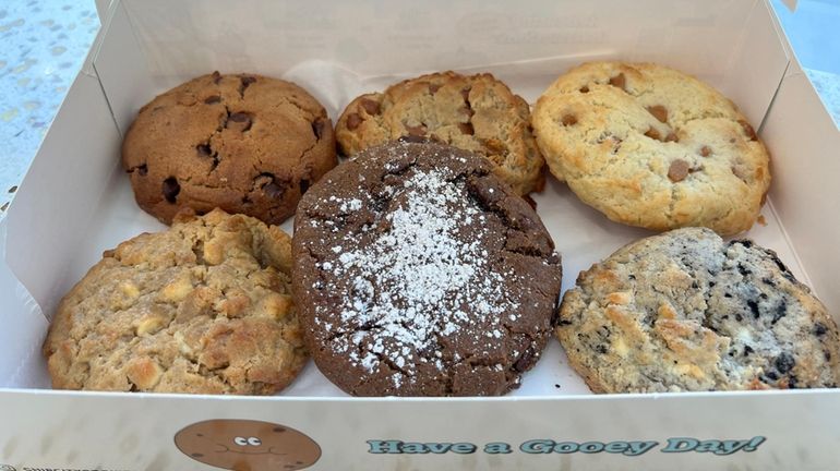 An assortment of cookies at the new Chip City in...