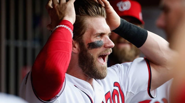 Nats Enquirer: How Bryce Harper gets his hair to do that