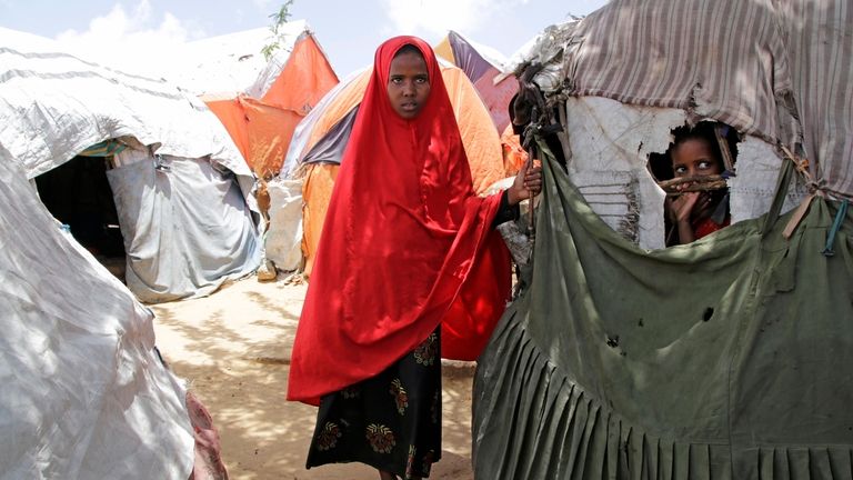 Shukri Mohamed Ibrahim, who fled amid a drought with her...