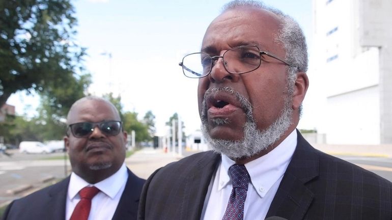 Long Island-based civil rights attorney Frederick K. Brewington at federal...