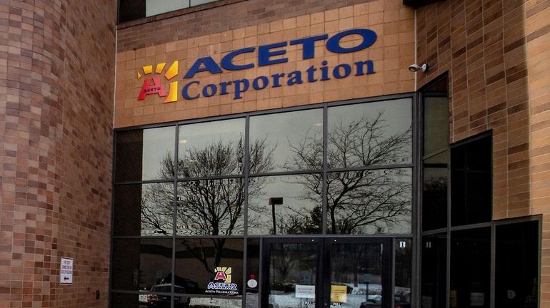 The president and CEO of Aceto Corp. in Port Washington...