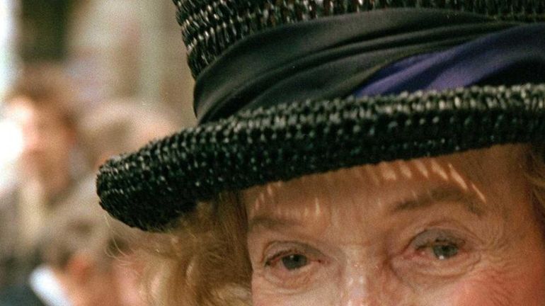 Philanthropist and socialite Brooke Astor is pictured on May 1,...