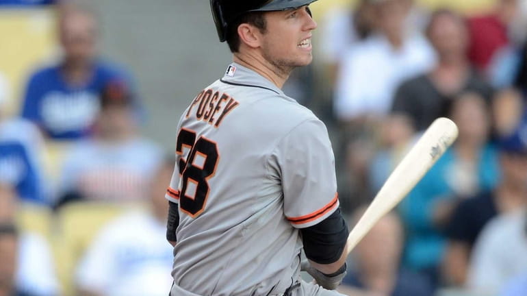 San Francisco Giants catcher Buster Posey wins NL batting title - Newsday