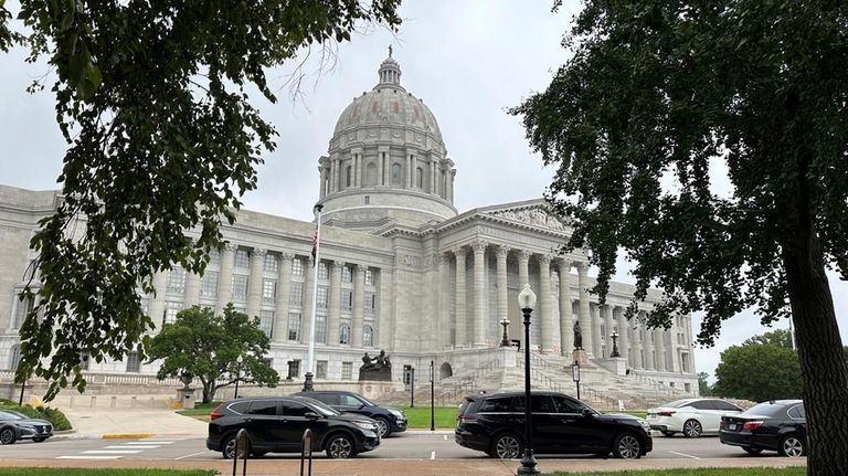 The Missouri Capitol is shown on Tuesday, Aug. 13, 2024,...