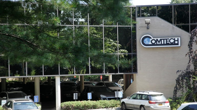 Comtech Telecommunications headquarters in Melville. The company announced promotions and...