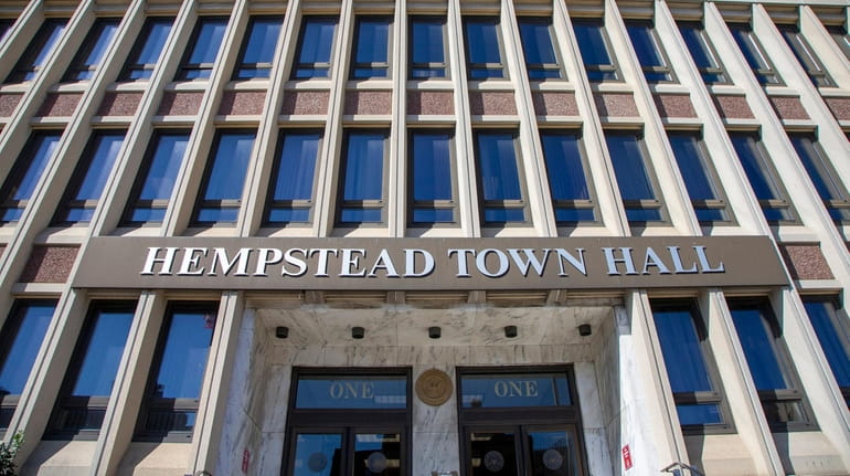 Hempstead officials in January started redacting sensitive information from documents...