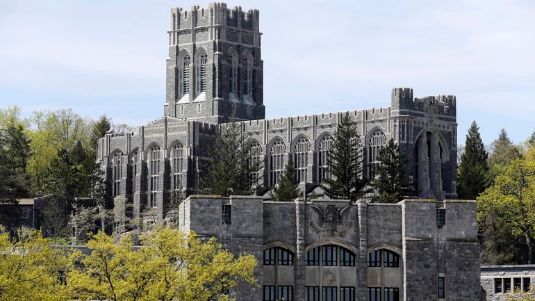 A view of the United States Military Academy at West...