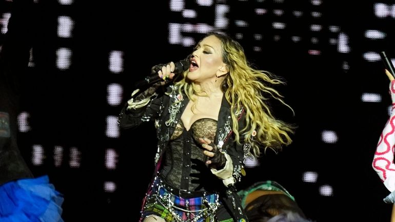 Madonna completed her Celebration Tour on Copacabana Beach in Rio...