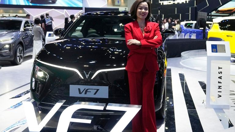 Vu Dang Yen Hang, chief executive officer of VinFast Thailand,...