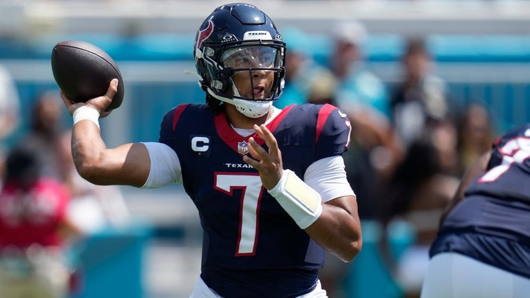 Texans QB C.J. Stroud (right shoulder) active vs. Colts