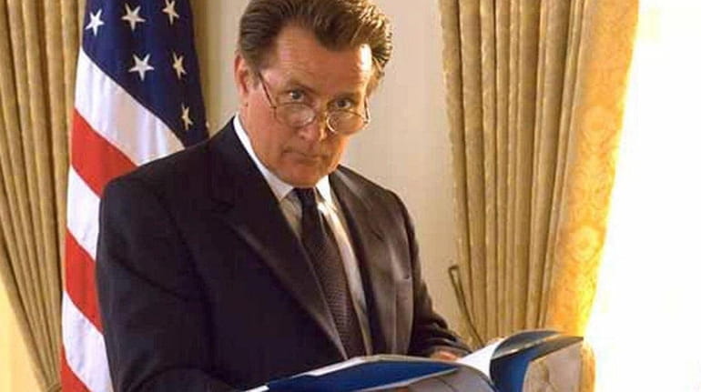 Martin Sheen as President Josiah Bartlet in NBC's "The West...