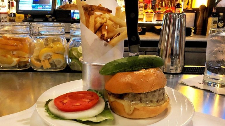 The Black Label burger at The Bryant in Huntington is...