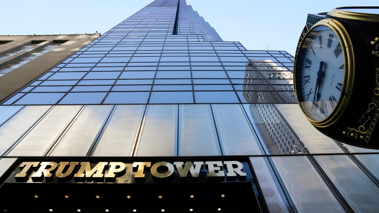 FILE —Trump Tower is shown in this photo, in New...
