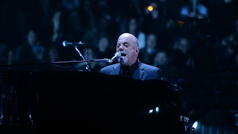 Billy Joel on the first night of his MSG residency