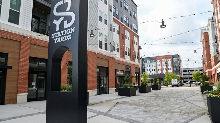 The Station Yards housing-retail-office project is aimed at connecting homes with...